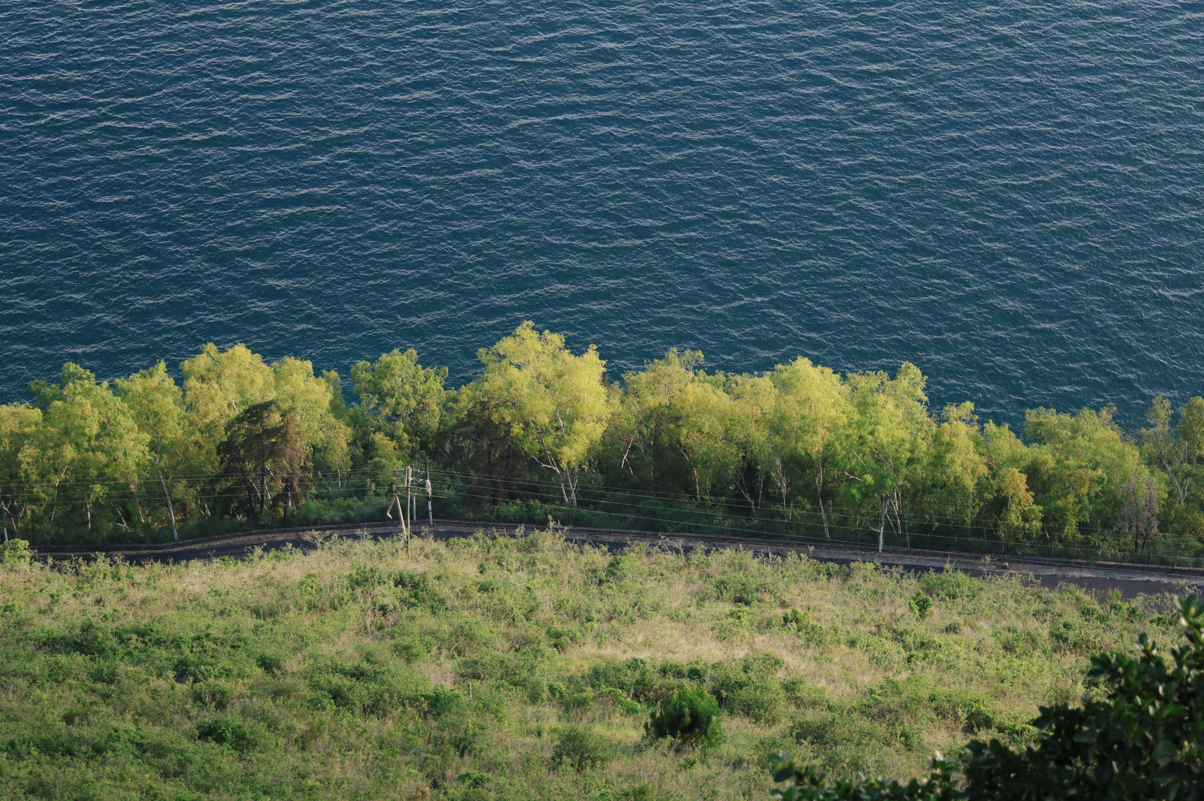 Panoramic view of Taal Lake from Tagaytay City, Philippines