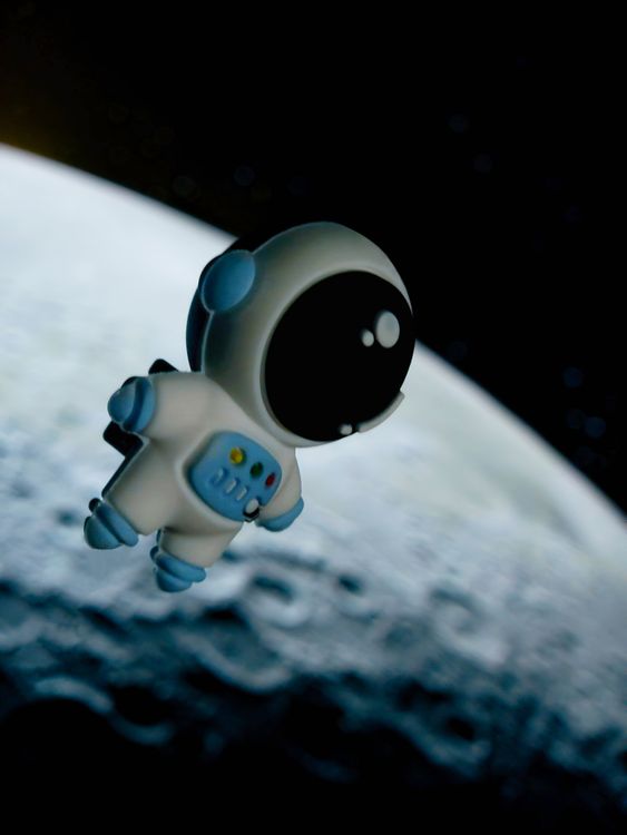 Kids' Birthday invitation Little Astronaut
