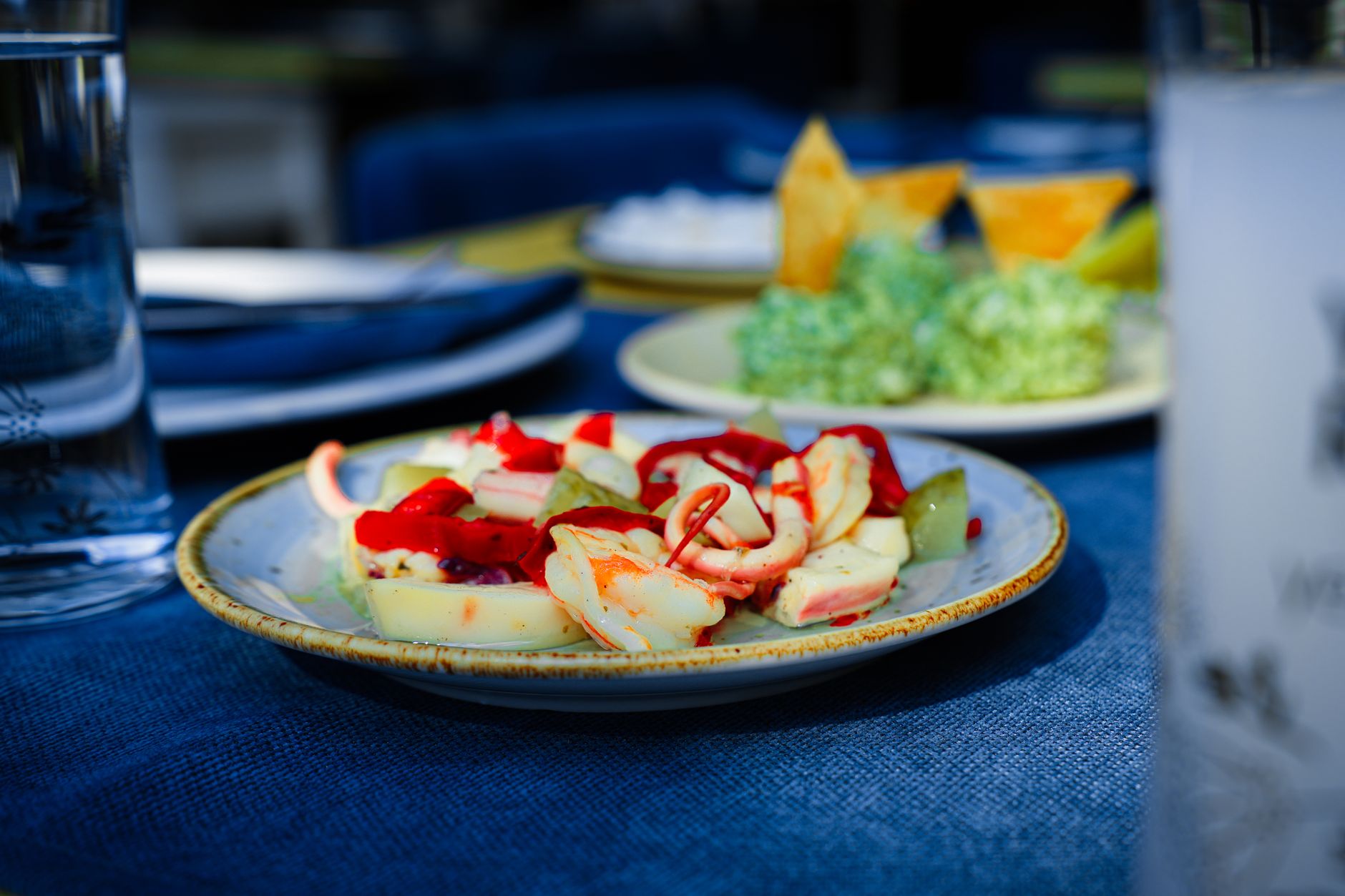 seafood plate restaurant photograph for this story
