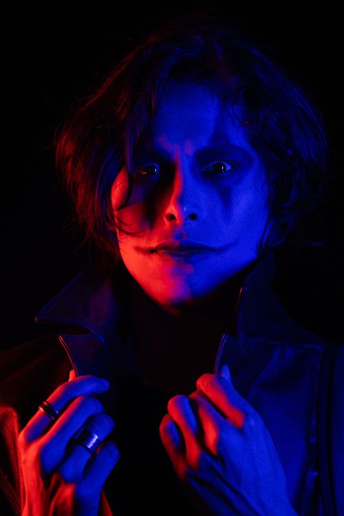 Rgb Color Portrait Dramatic Portrait with Bold RGB Lighting · Free Stock Photo