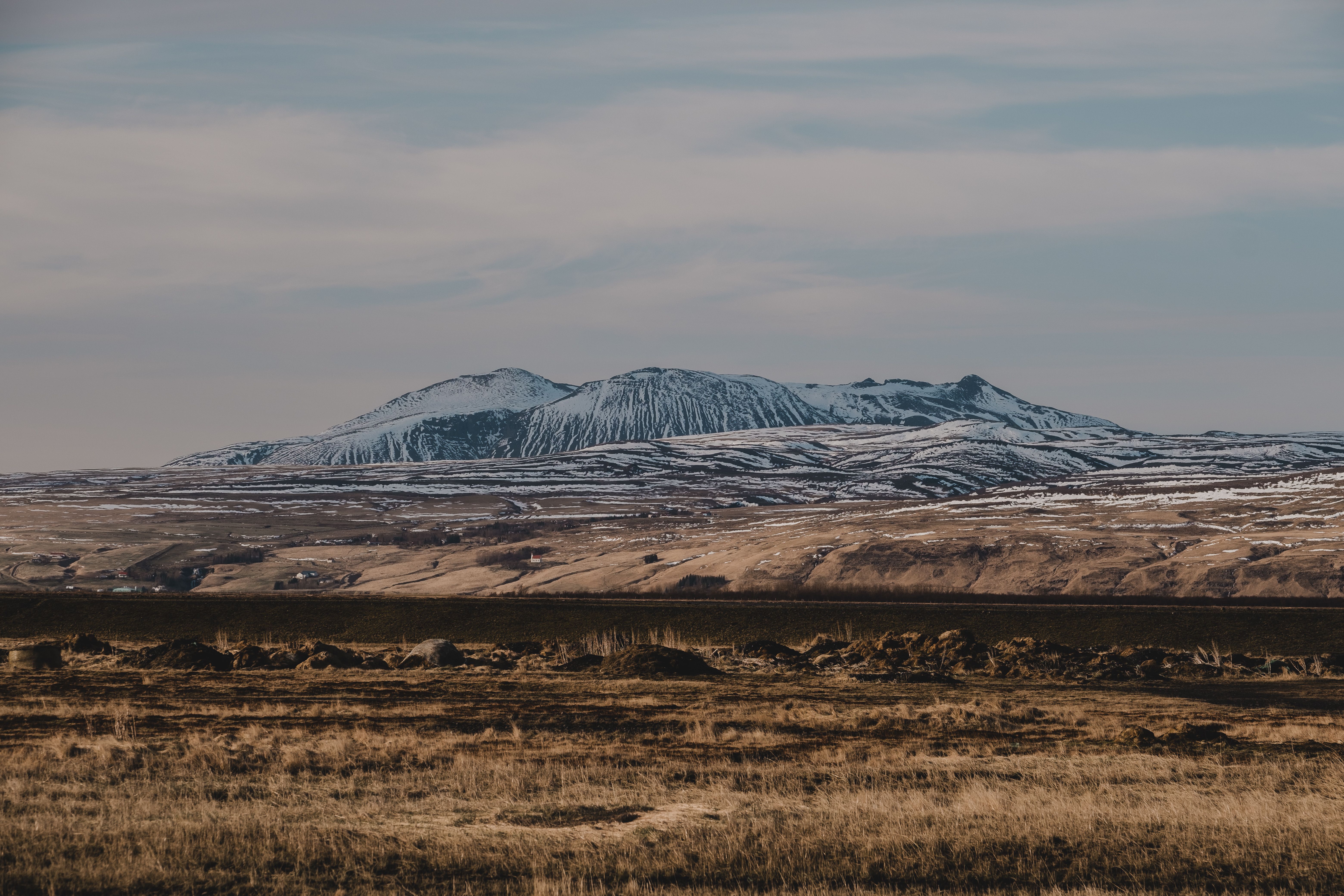 Stunning Snow-Capped Mountain Landscape · Free Stock Photo