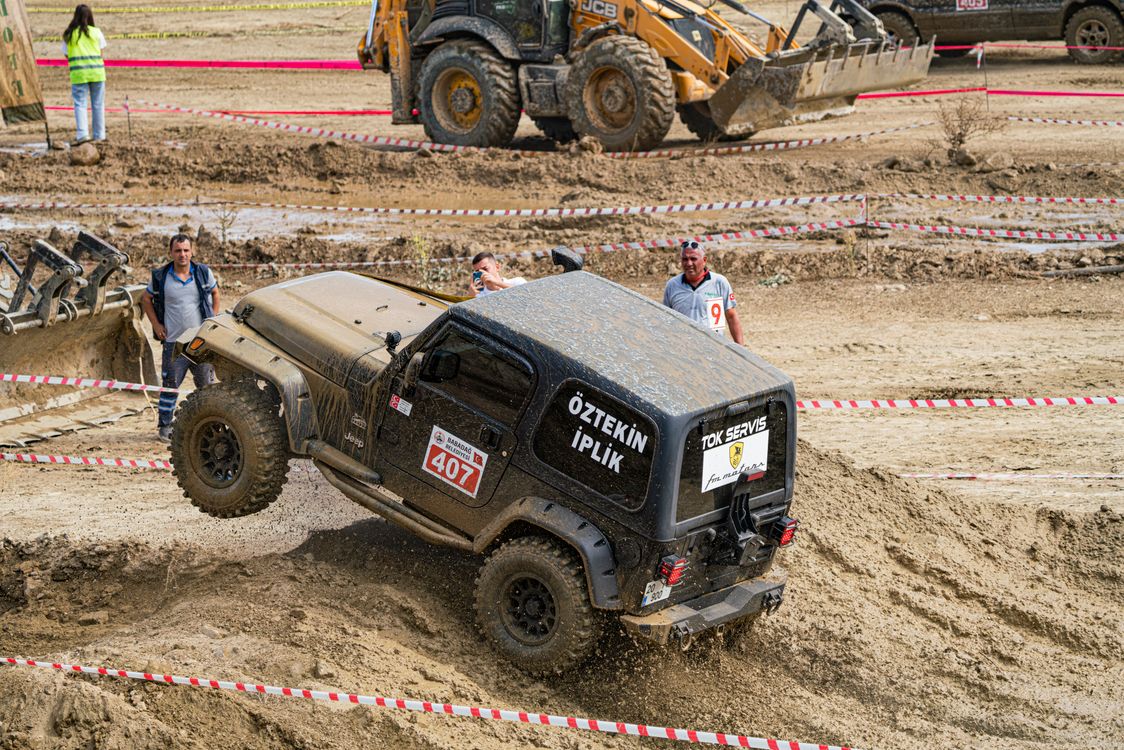 Jeep Rally Racing Thrilling Off-Road Jeep Rally Competition · Free Stock Photo