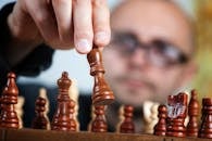 Shallow Focus Photography of Chess Pieces