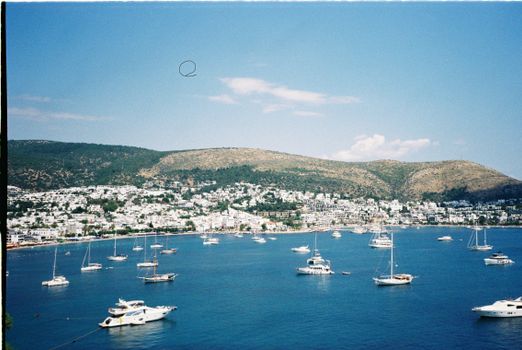 Gümüşlük tables-in-the-sea dinner — Bodrum
