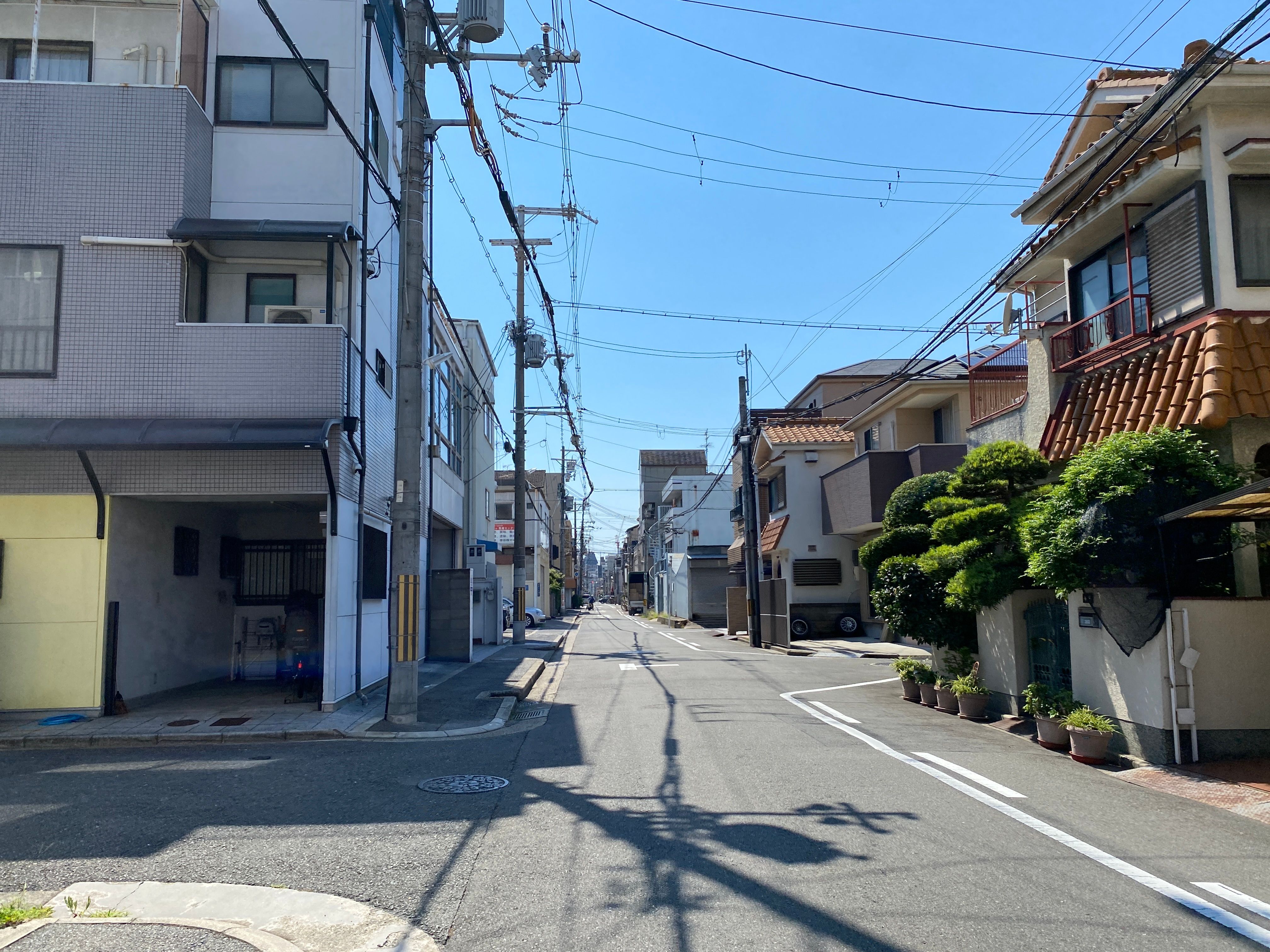 東中野の丁目ごとに表情が変わる低層住宅地