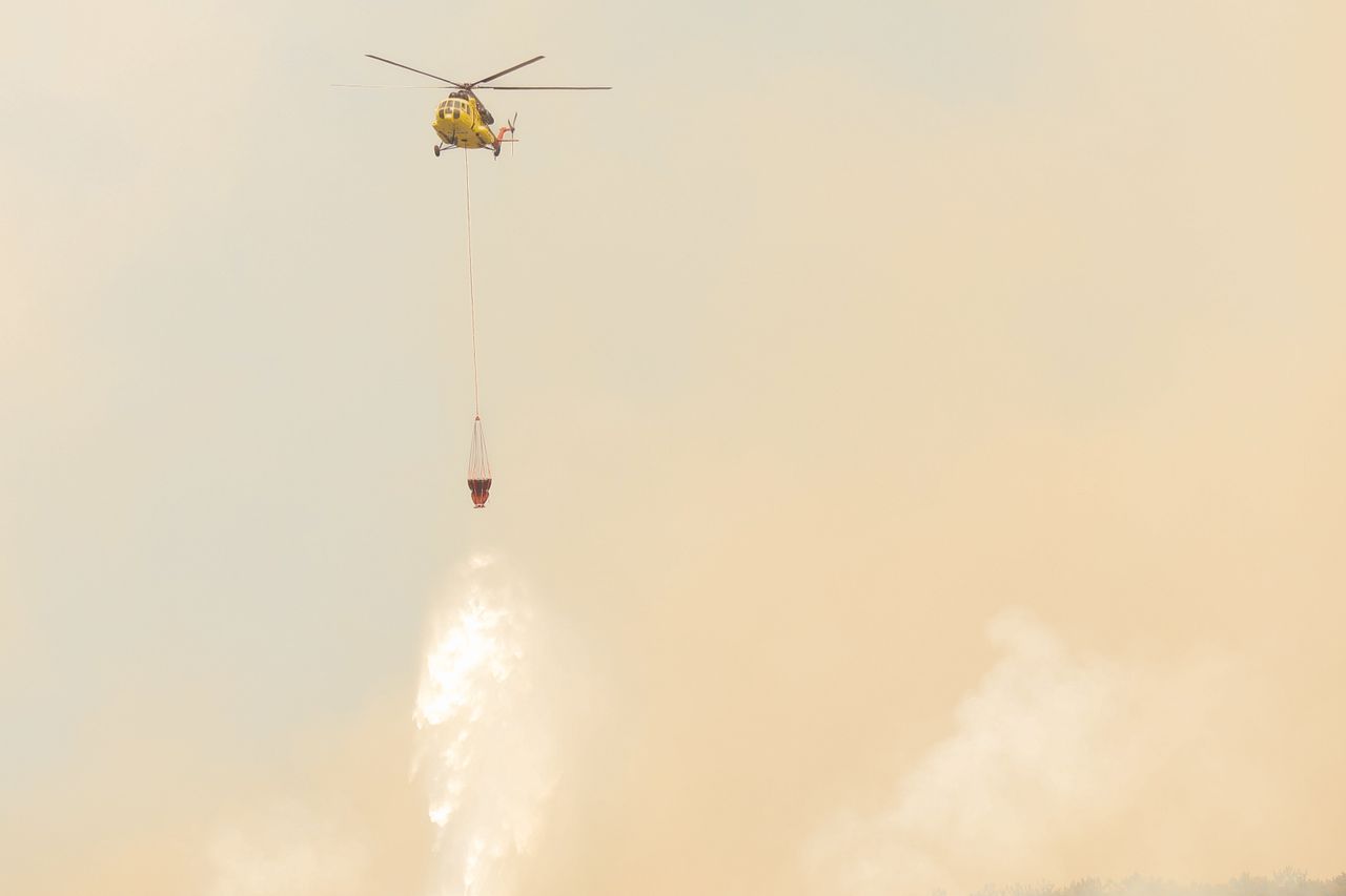 Two dead in firefighting helicopter crash in central Utah