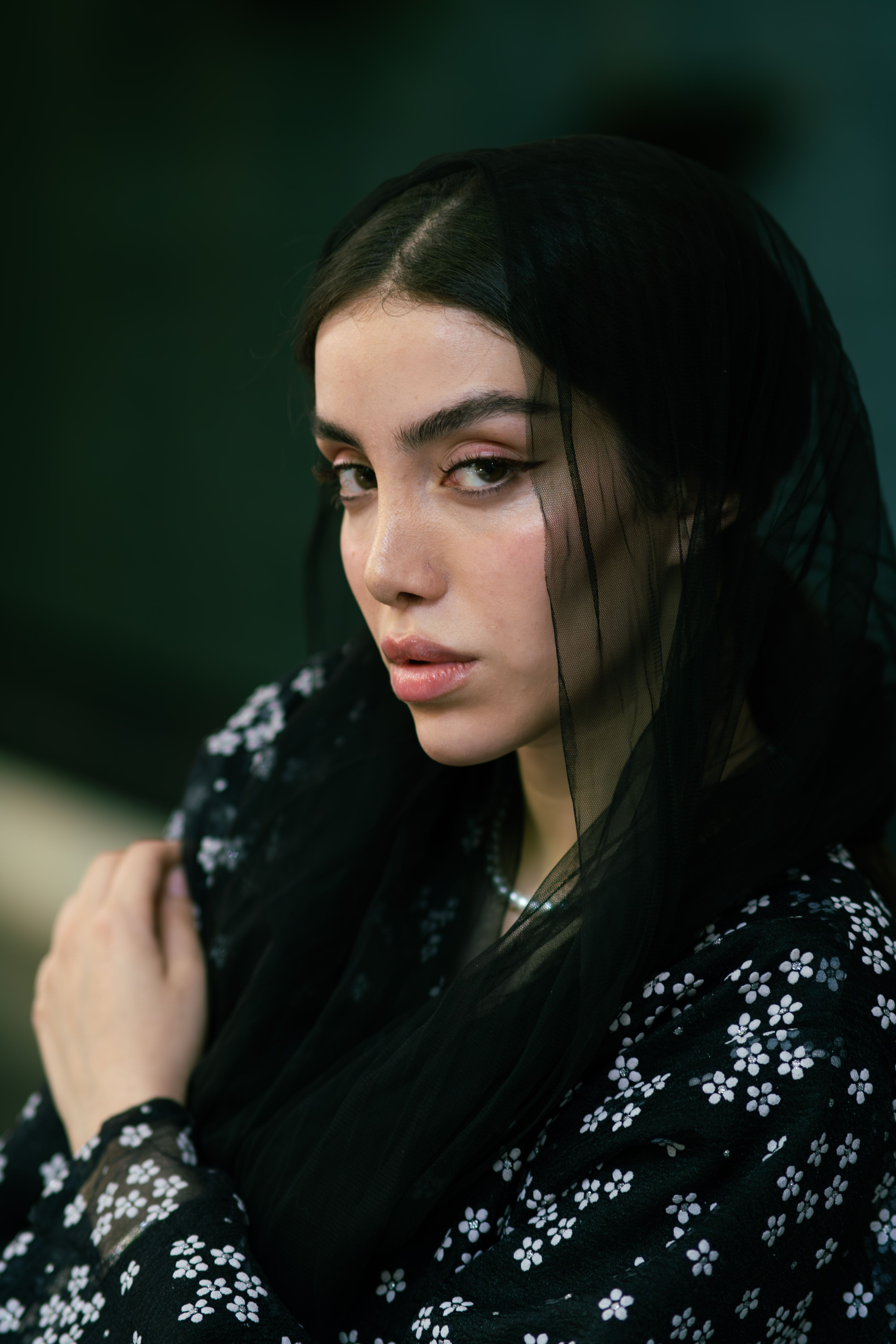 Portrait of a Woman in Traditional Iranian Attire · Free Stock Photo