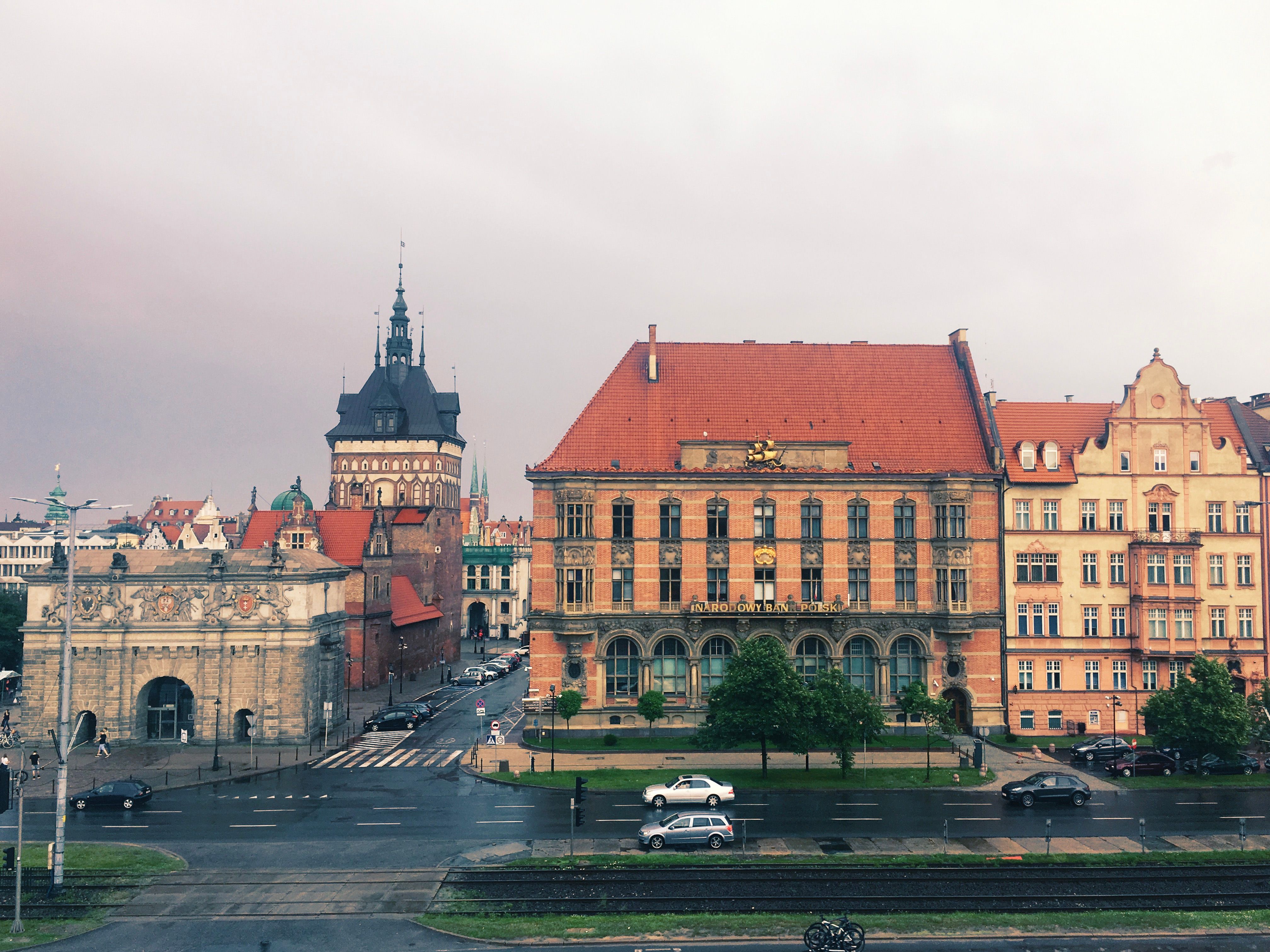 Historic Architecture of European City Center · Free Stock Photo