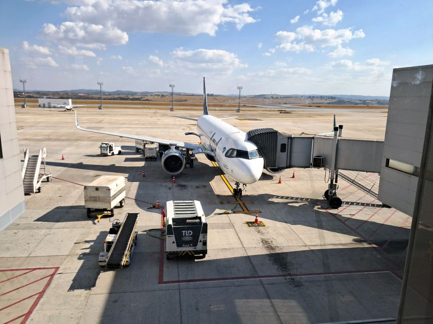 O.R. Tambo International Airport in Johannesburg, South Africa