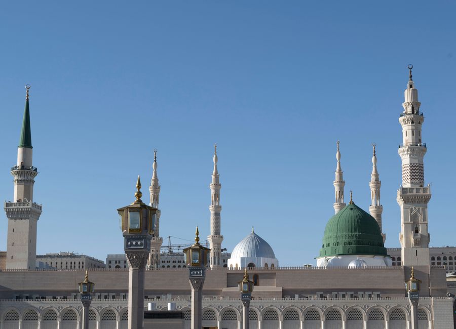 Madinah, Saudi Arabia — streets and everyday scenes · stay connected with a Madinah eSIM from My Holiday SIM