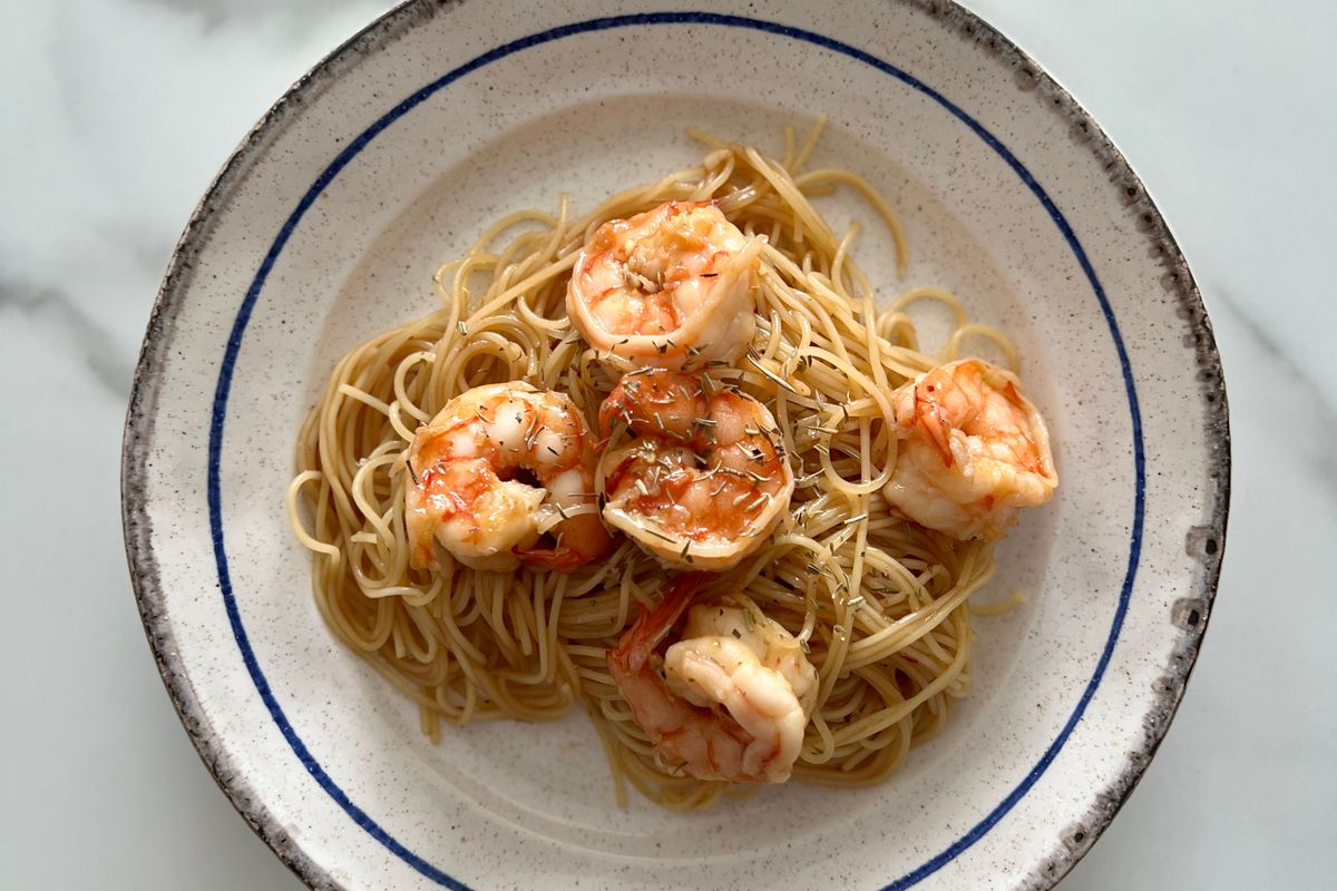 Shrimp scampi
