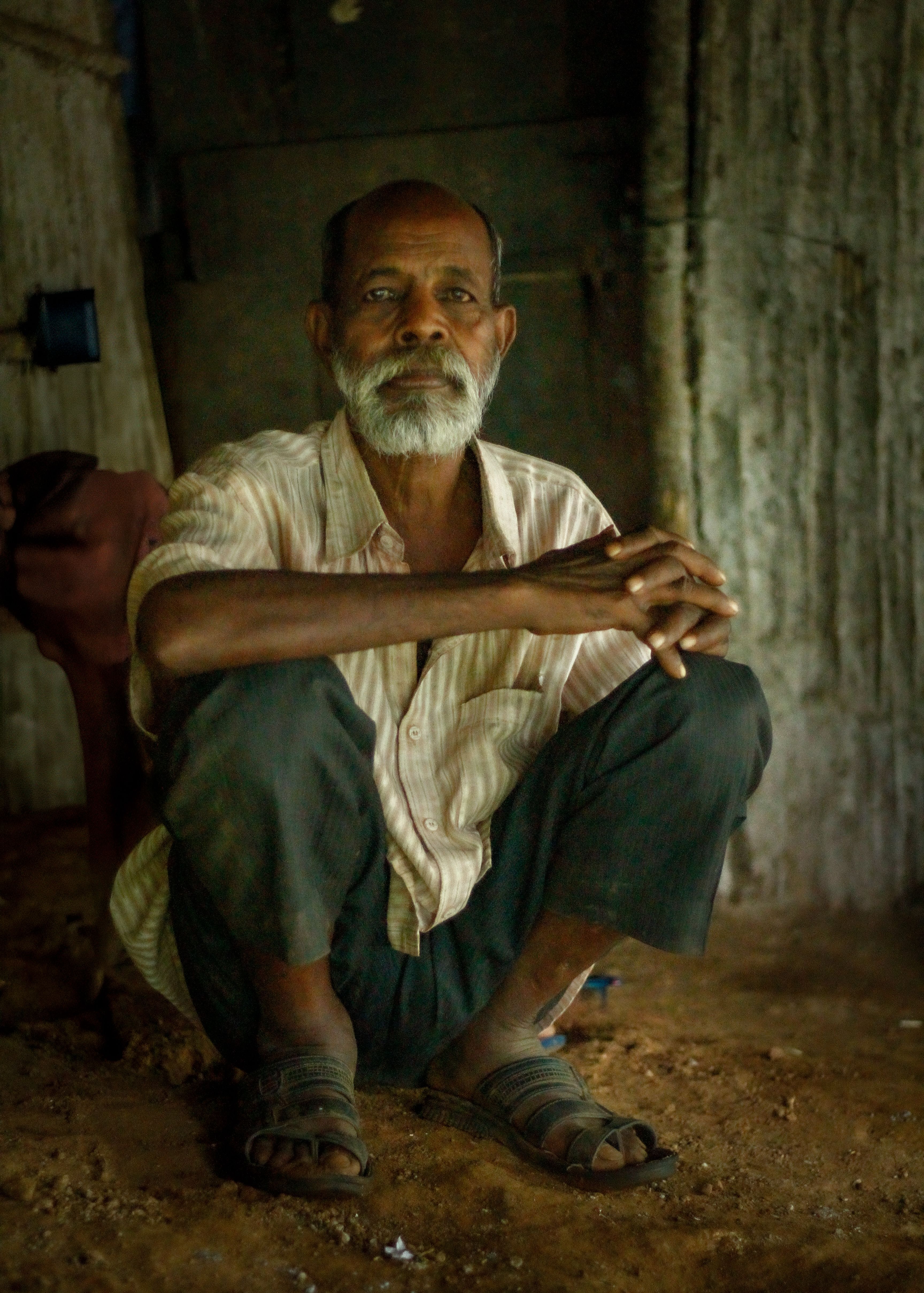 Elderly Indian Man in Rural Setting · Free Stock Photo