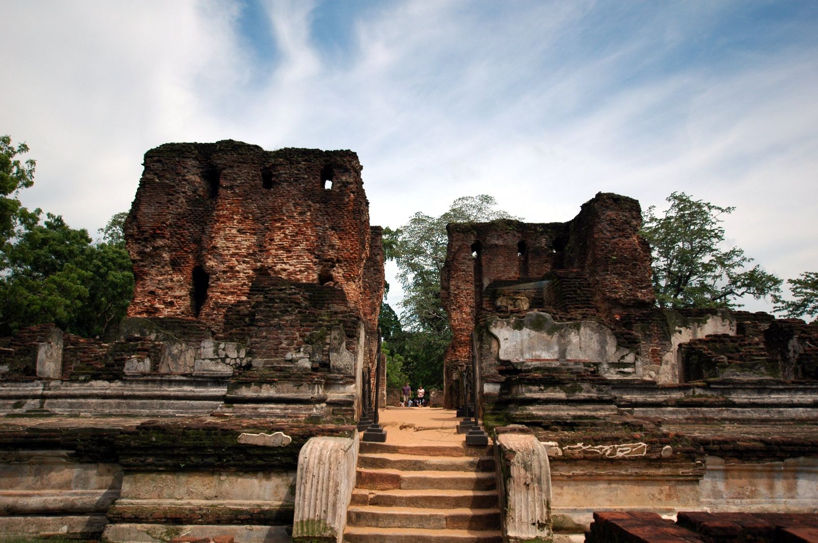 Ancient temple ruins in Polonnaruwa Sri Lanka
