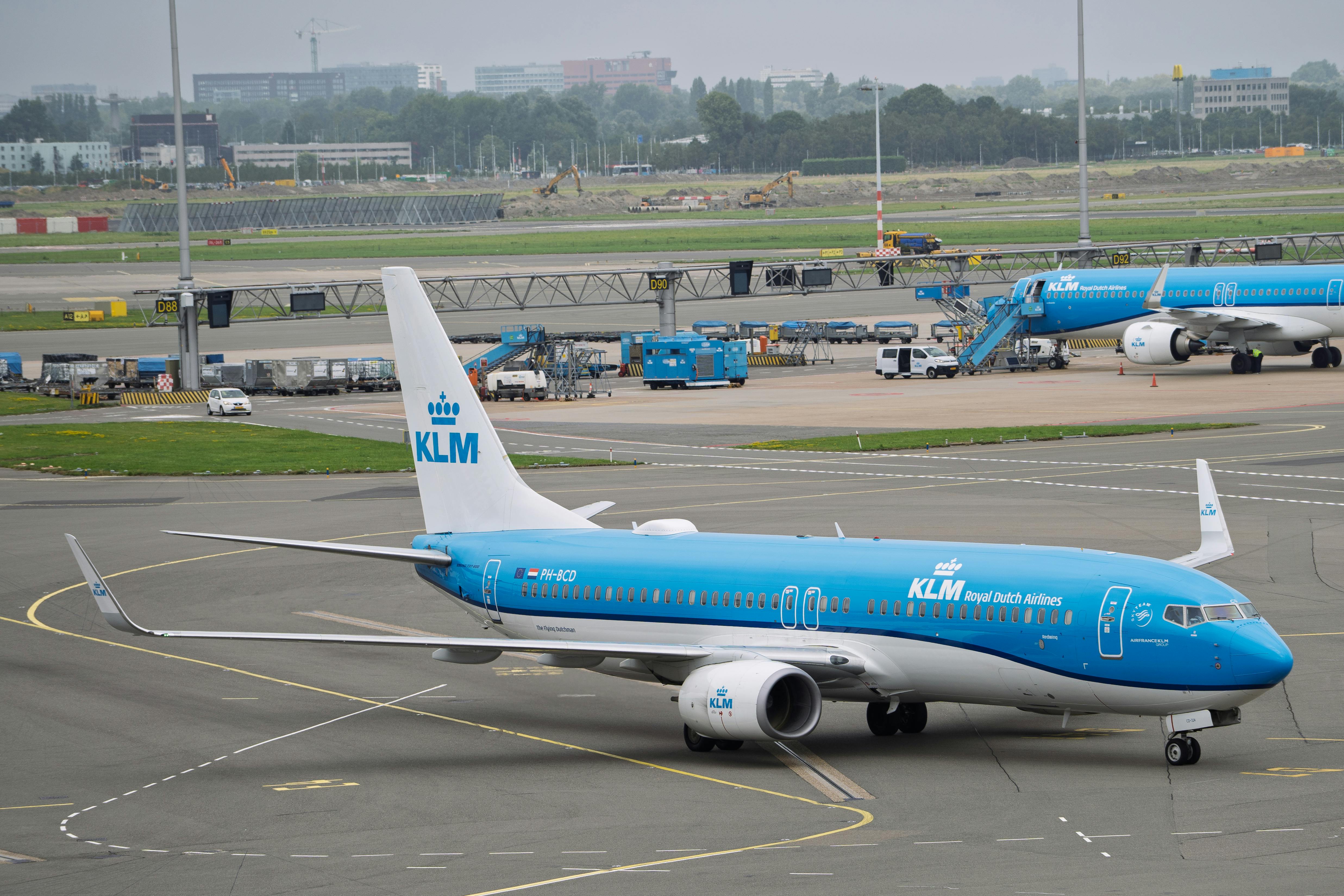 로마 공항 택시 모습