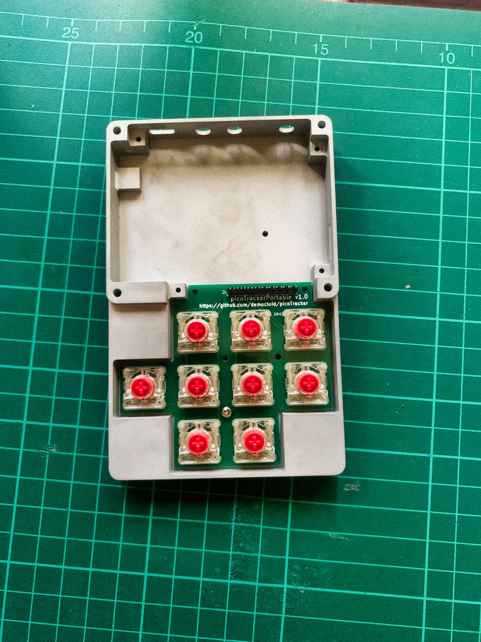 keyboard switch closeup