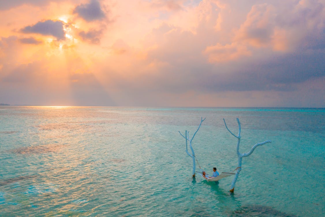 Free Photo Of Sea During Dawn  Stock Photo