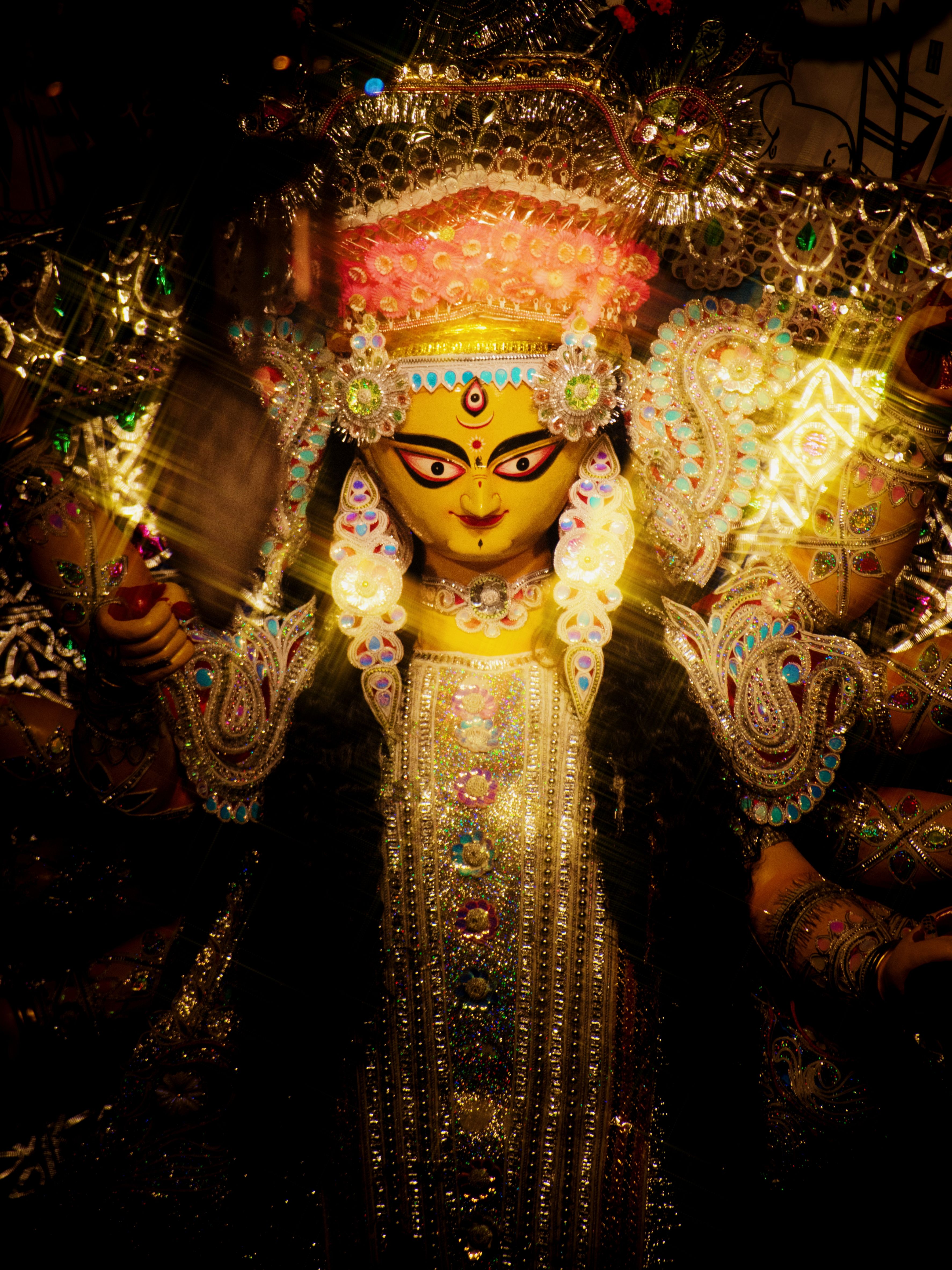 Durga Yantra — Sacred Geometry of the Divine Warrior Goddess