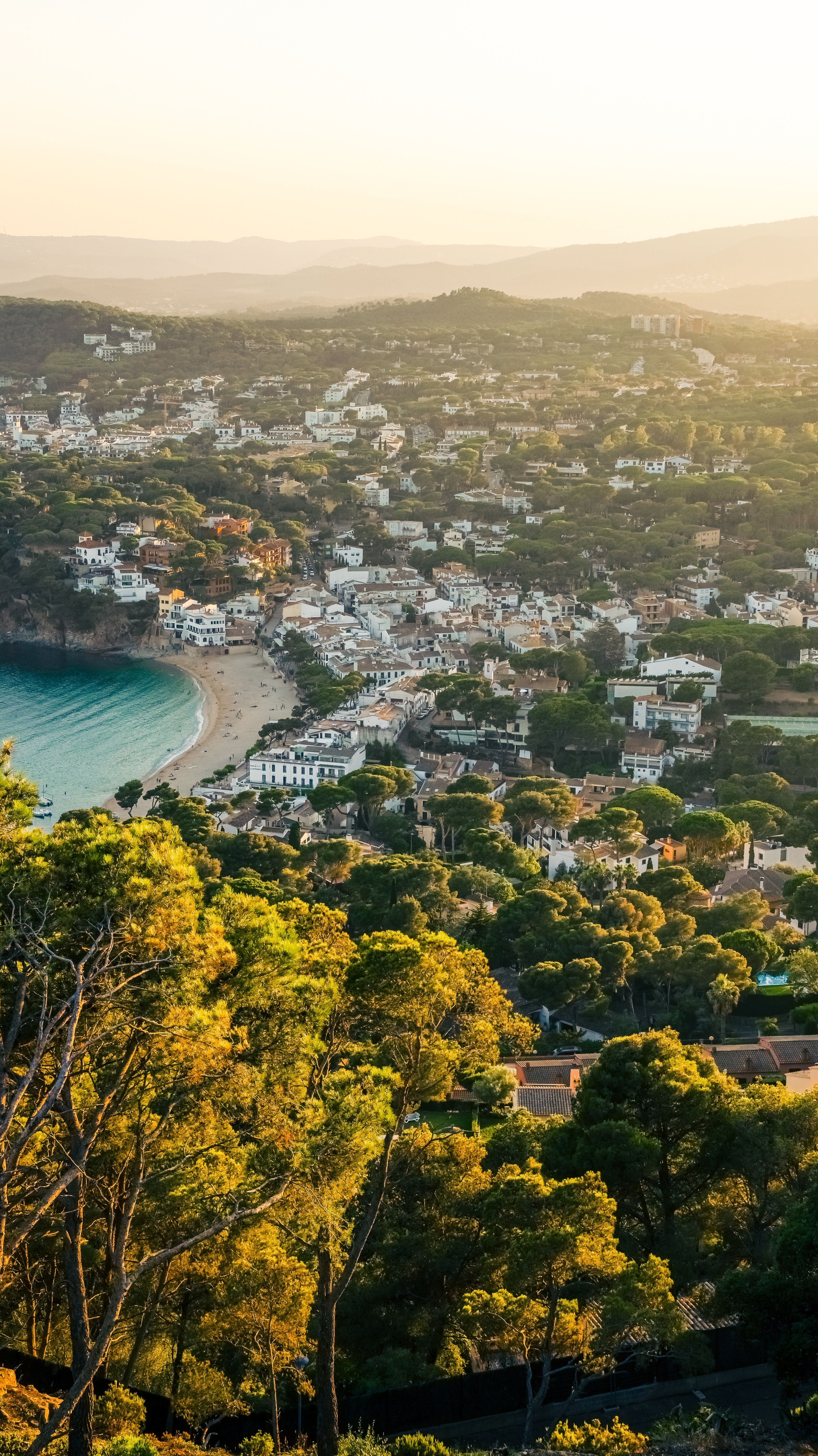 Costa Brava during summer holidays in Spain