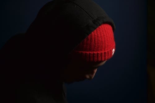 Free stock photo of beanie, clean, dark