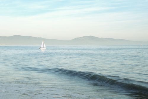 Free stock photo of beach, blue, boat Stock Photo