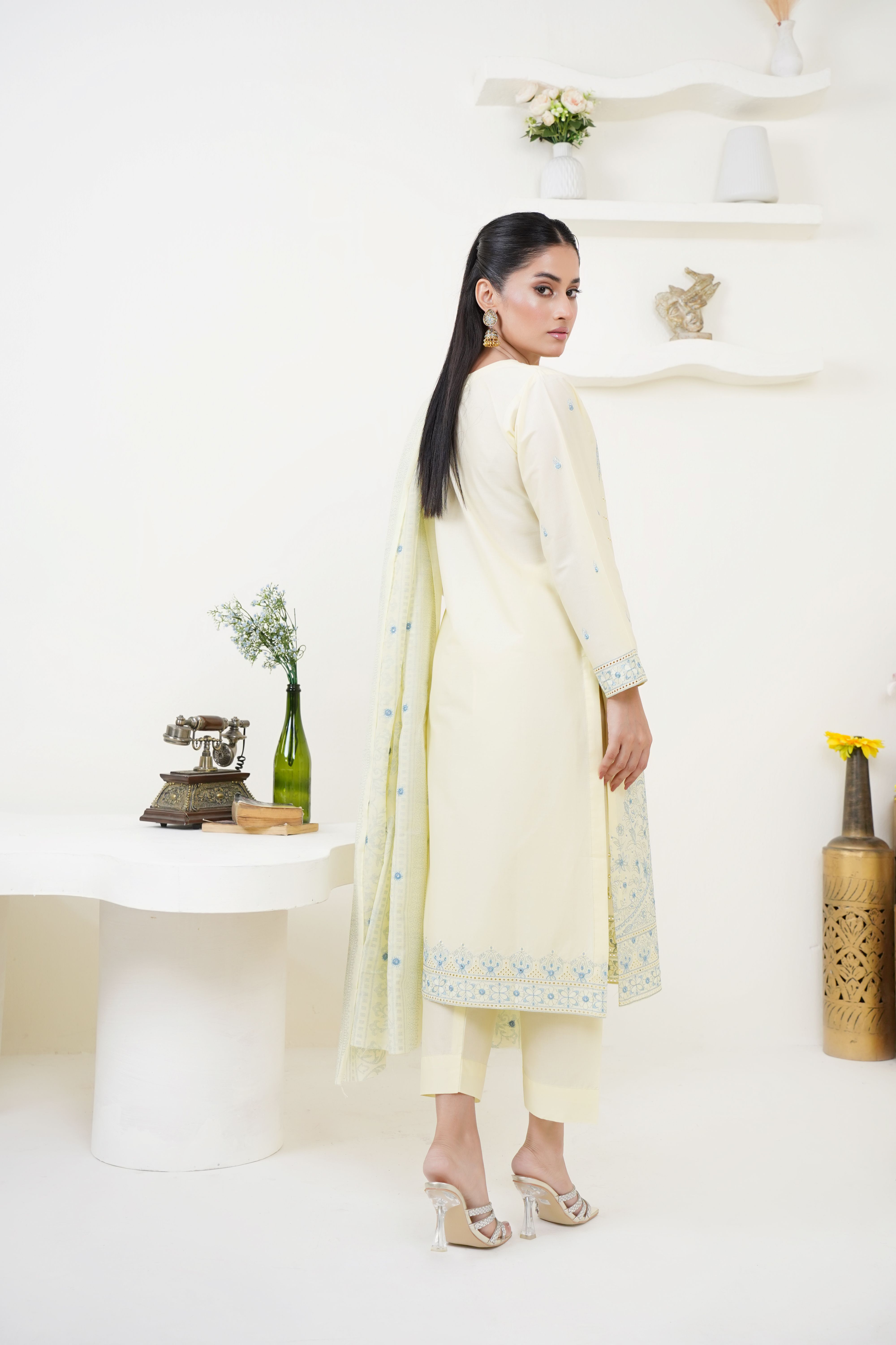 Traditional Eastern Dress Minimalist