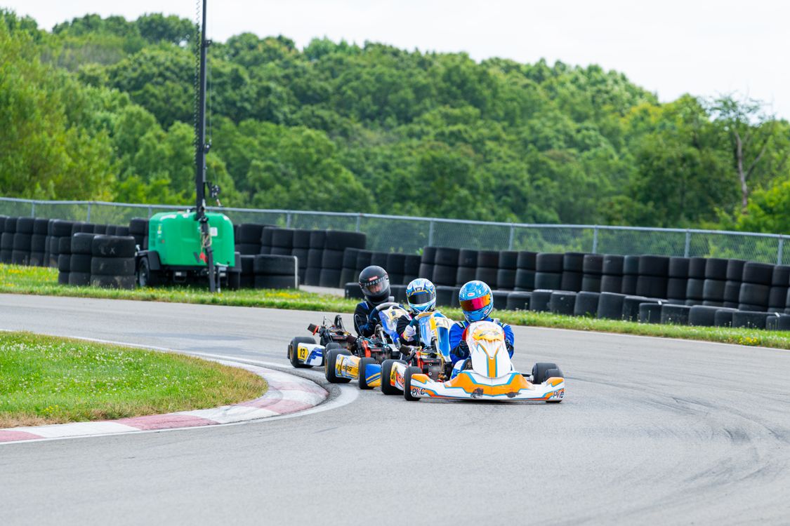 Go Racing Go-Kart Racing on Outdoor Track in Pennsylvania · Free Stock Photo
