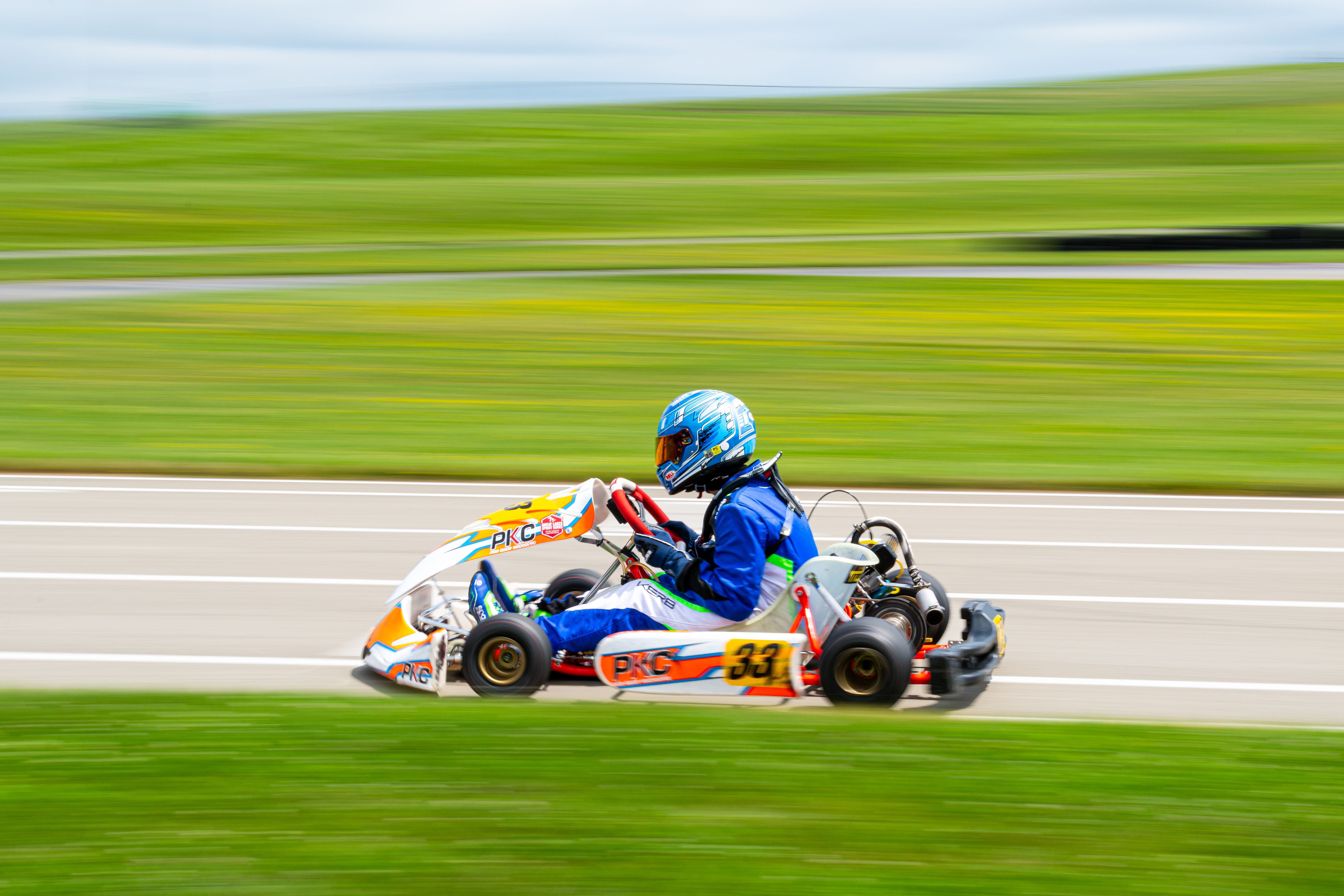 High-Speed Go-Kart Racing in Wampum, PA · Free Stock Photo