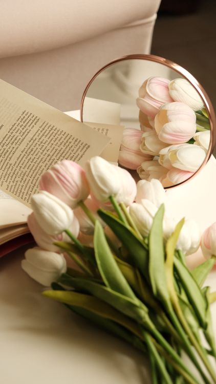 Civil Ceremony invitation tulip-poetry