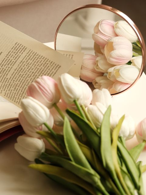 Civil Ceremony invitation tulip-poetry