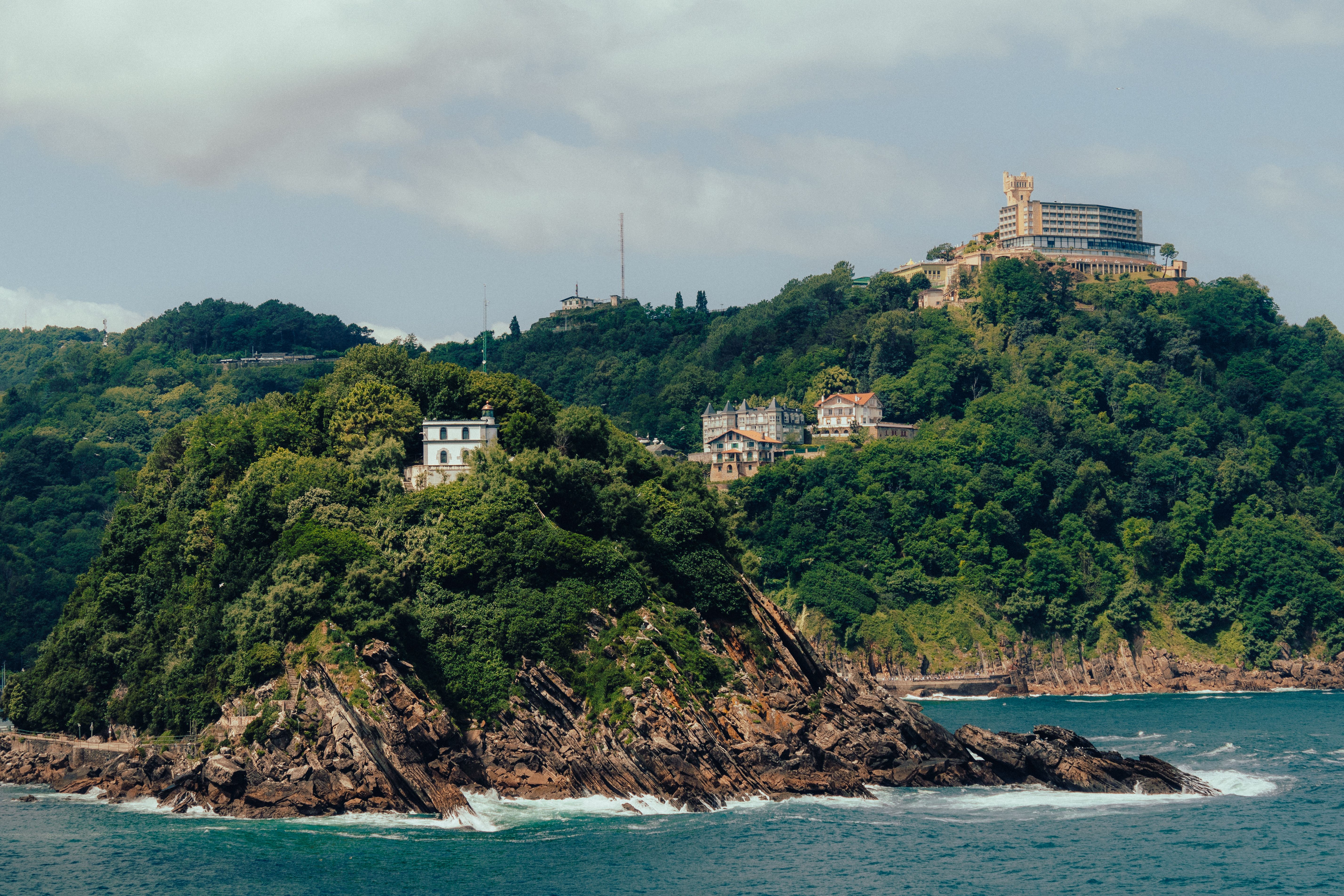 El monte Igueldo, en San Sebastián