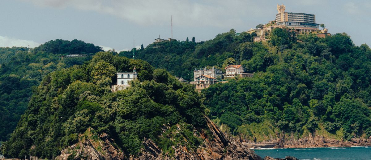 El monte Igueldo, en San Sebastián