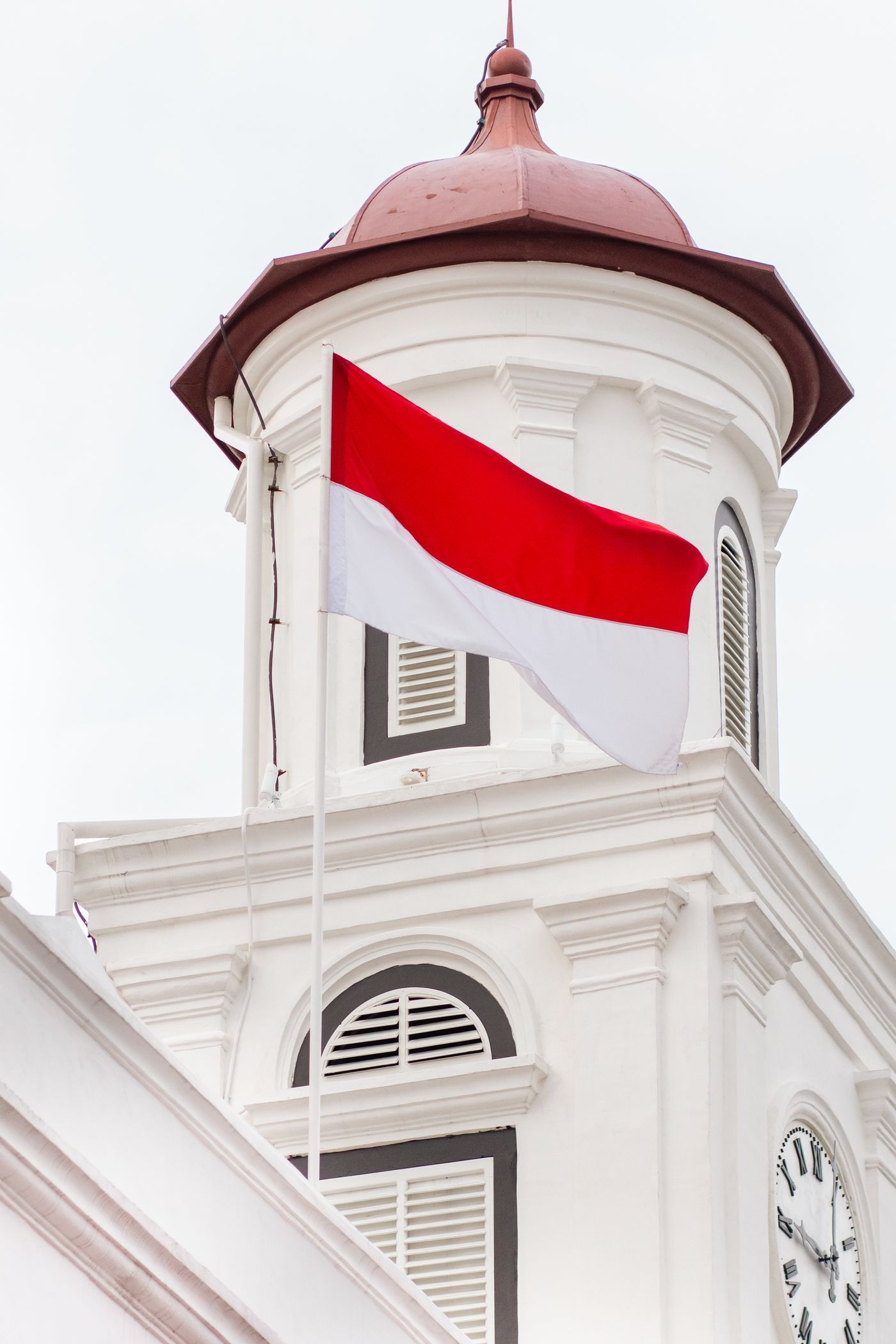 Historic architecture in Semarang Old Town