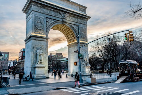 Foto profissional grátis de ao ar livre, arcada, arco do triunfo