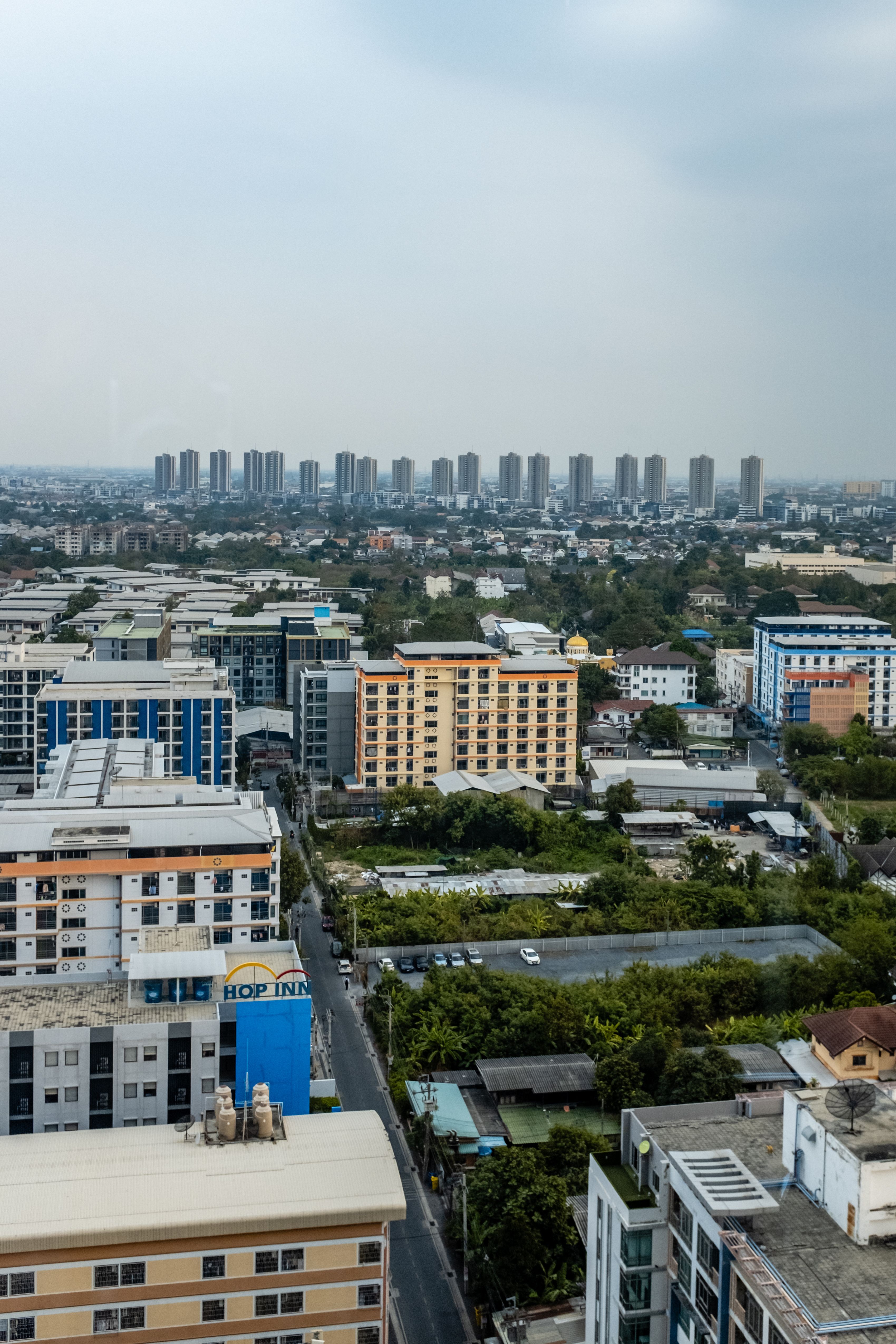 Aerial View of Urban Skyline and High-Rise Buildings · Free Stock Photo