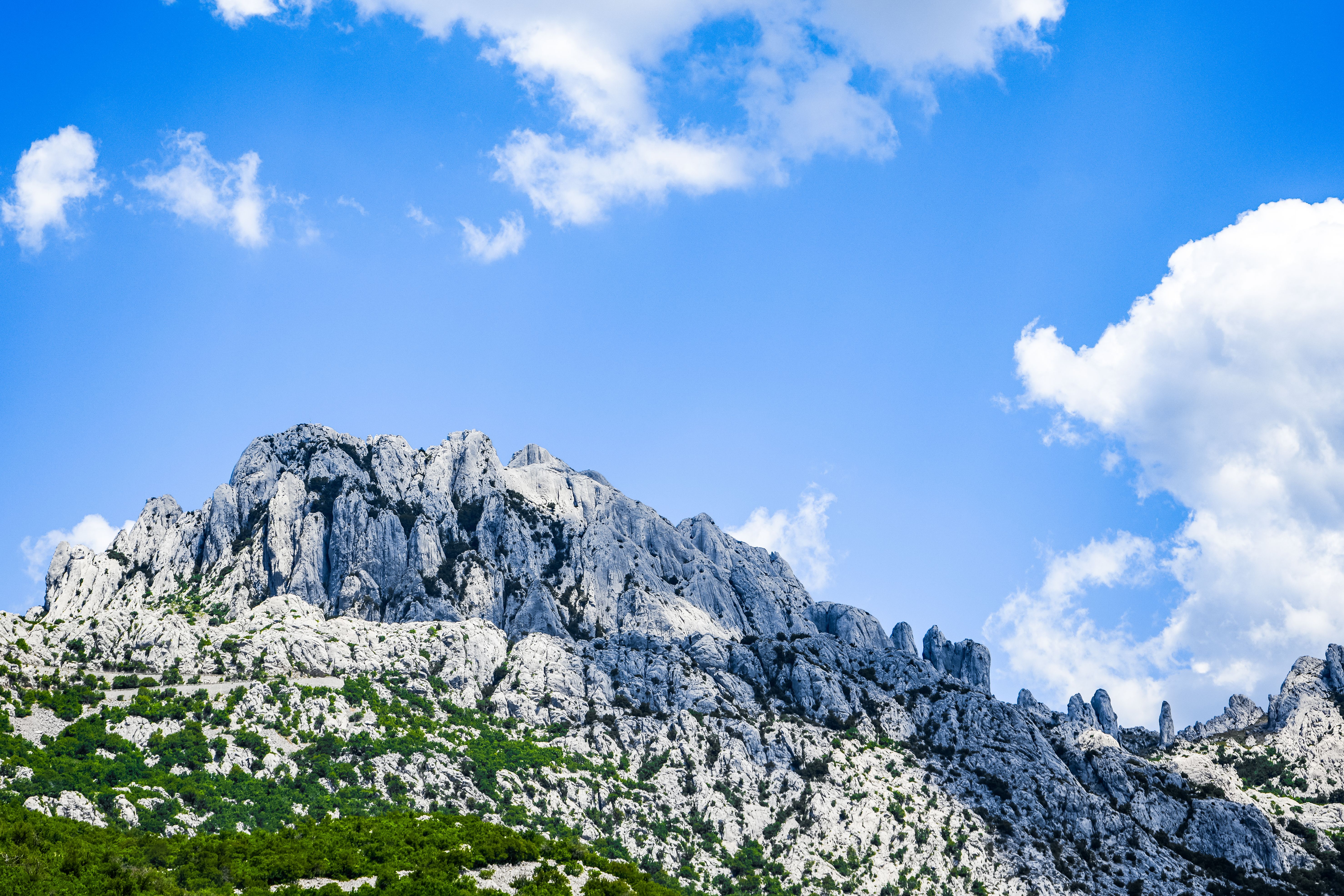 Stunning Rocky Mountain Landscape Under Blue Sky · Free Stock Photo