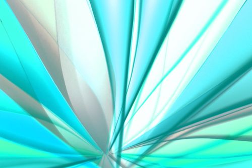 Free A vibrant abstract composition of blue and teal light patterns creating dynamic geometric shapes. Stock Photo