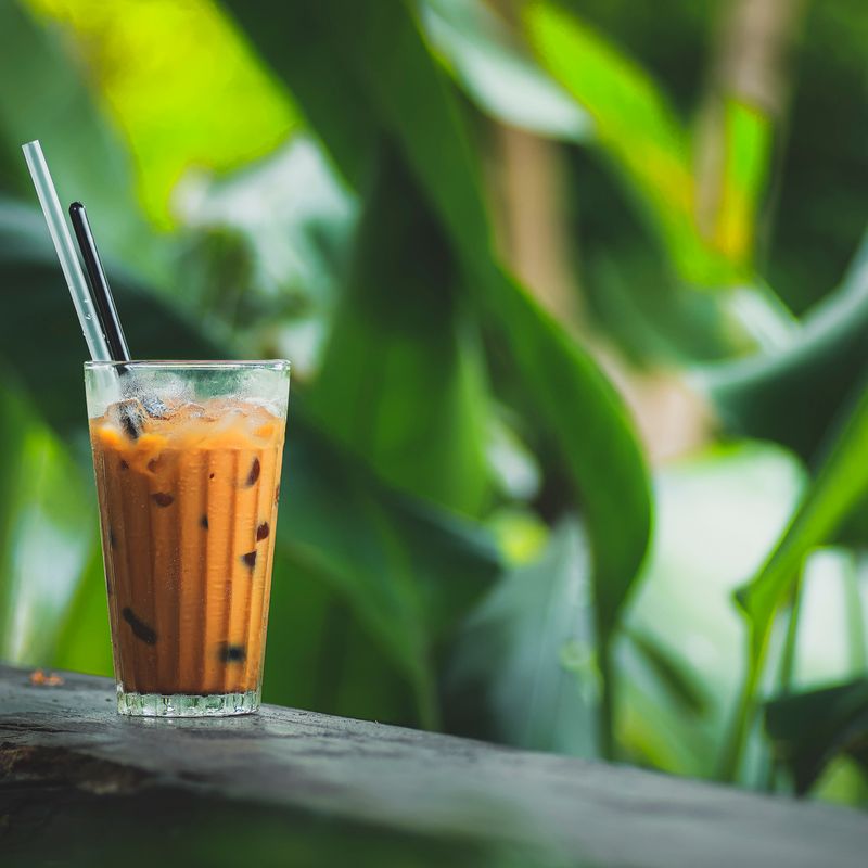 Thai Tea Rice Pudding with Cardamom