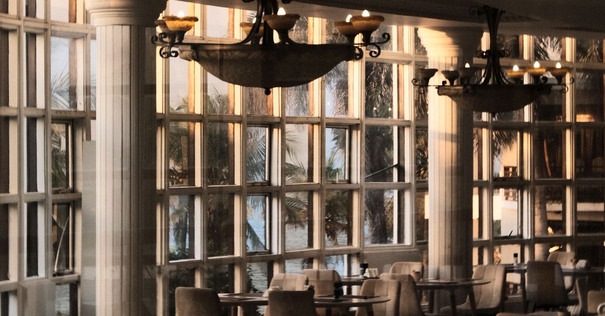 Elegant Dining Area with Morning Sunlight · Free Stock Photo