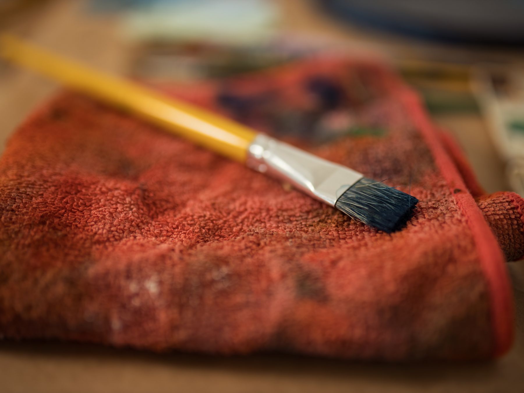 Painters and Decorators in Beddington — dust sheets down and the room fully protected