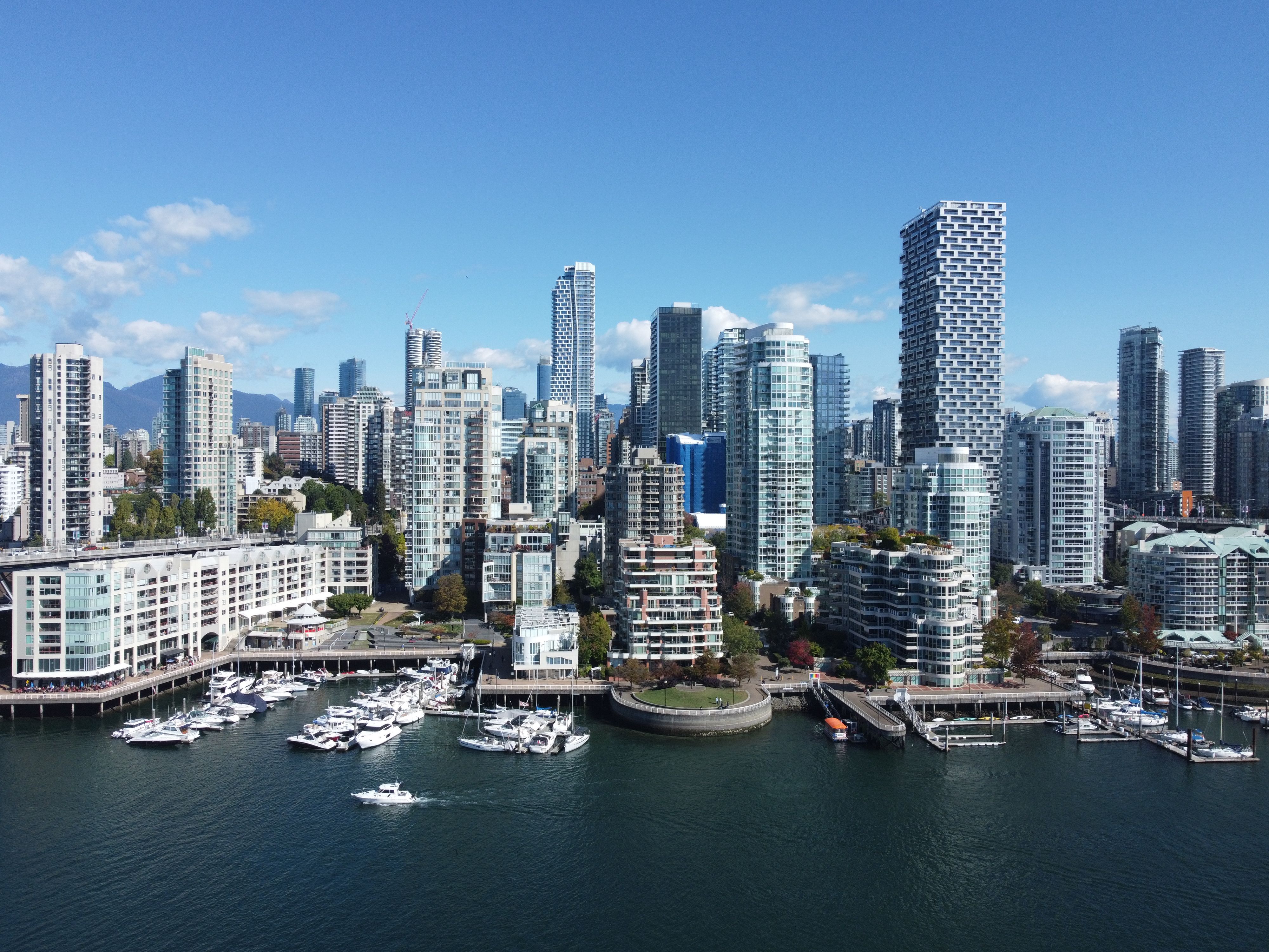 Gallery Detail: Aerial View Of Vancouver Skyline In Daylight