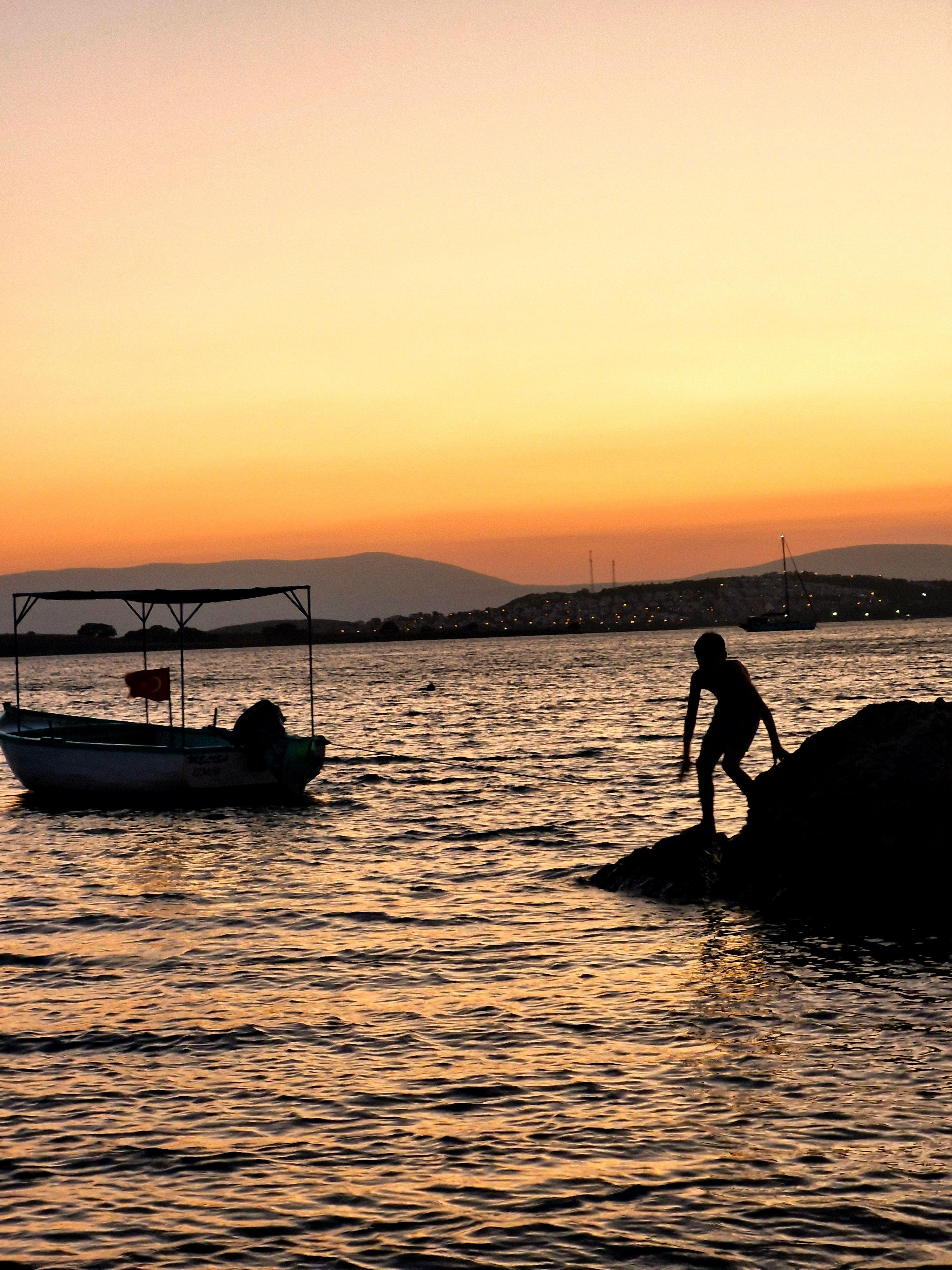 Two Person Having Fishing on Dock · Free Stock Photo