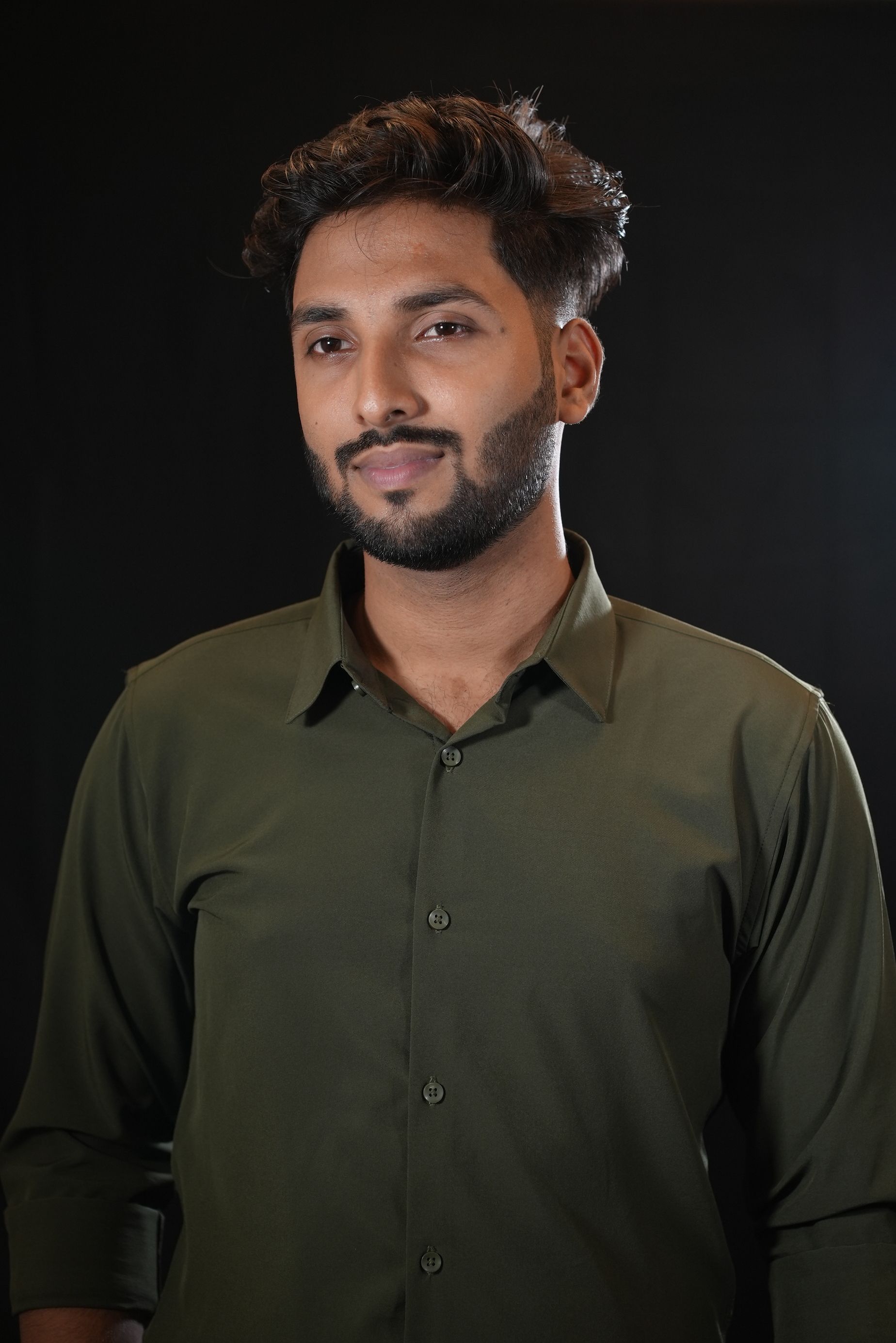 Olive Green Casual Shirt by Arrow