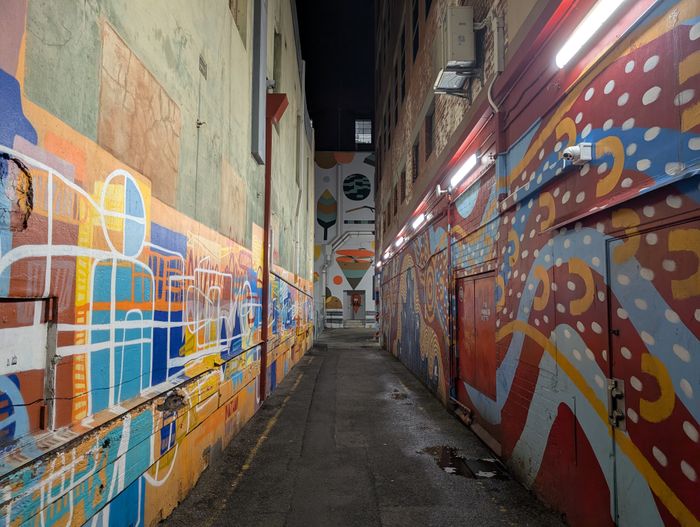 Painted lane full of street art — Dr Jorge Reyna on Pexels