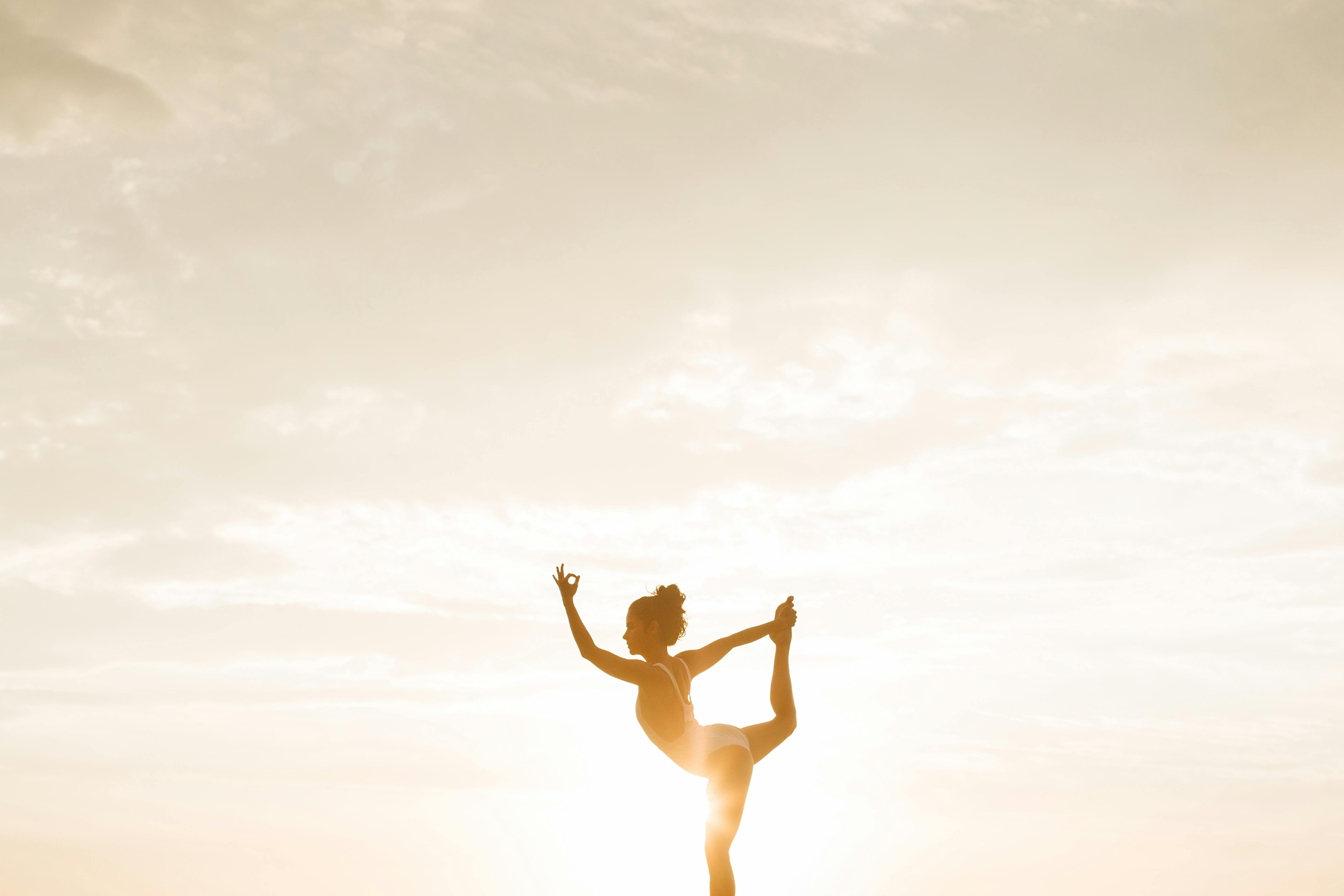 photo of woman posing during golden hour