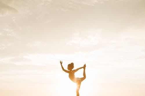 Free Photo Of Woman Posing During Golden Hour Stock Photo