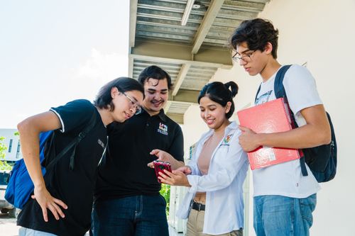 Free estudiantes mexicanos Stock Photo