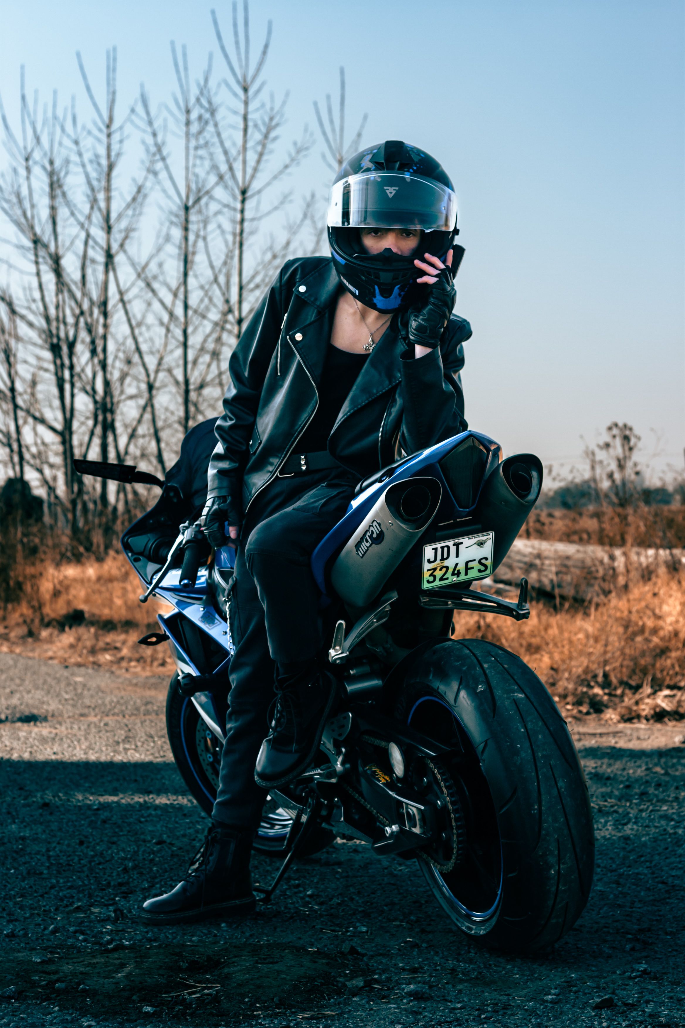 dope motorcycle helmets tumblr War Machine Helmet  Proud And Free Biker Motorcyclist in Leather Jacket on