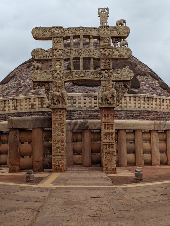 Sanchi Stupa in Madhya Pradesh