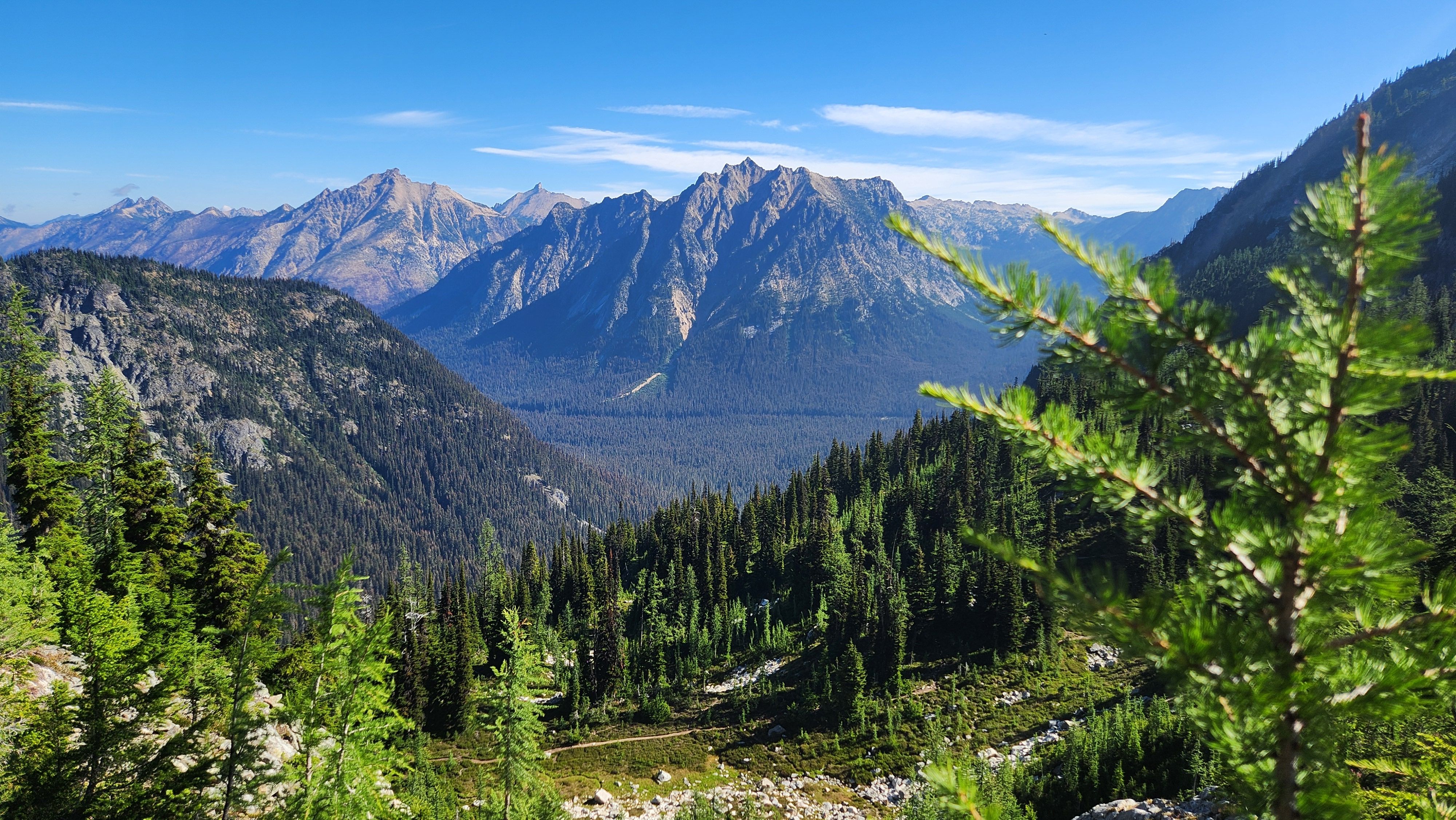 Majestic Mountain Range Under Clear Blue Sky · Free Stock Photo