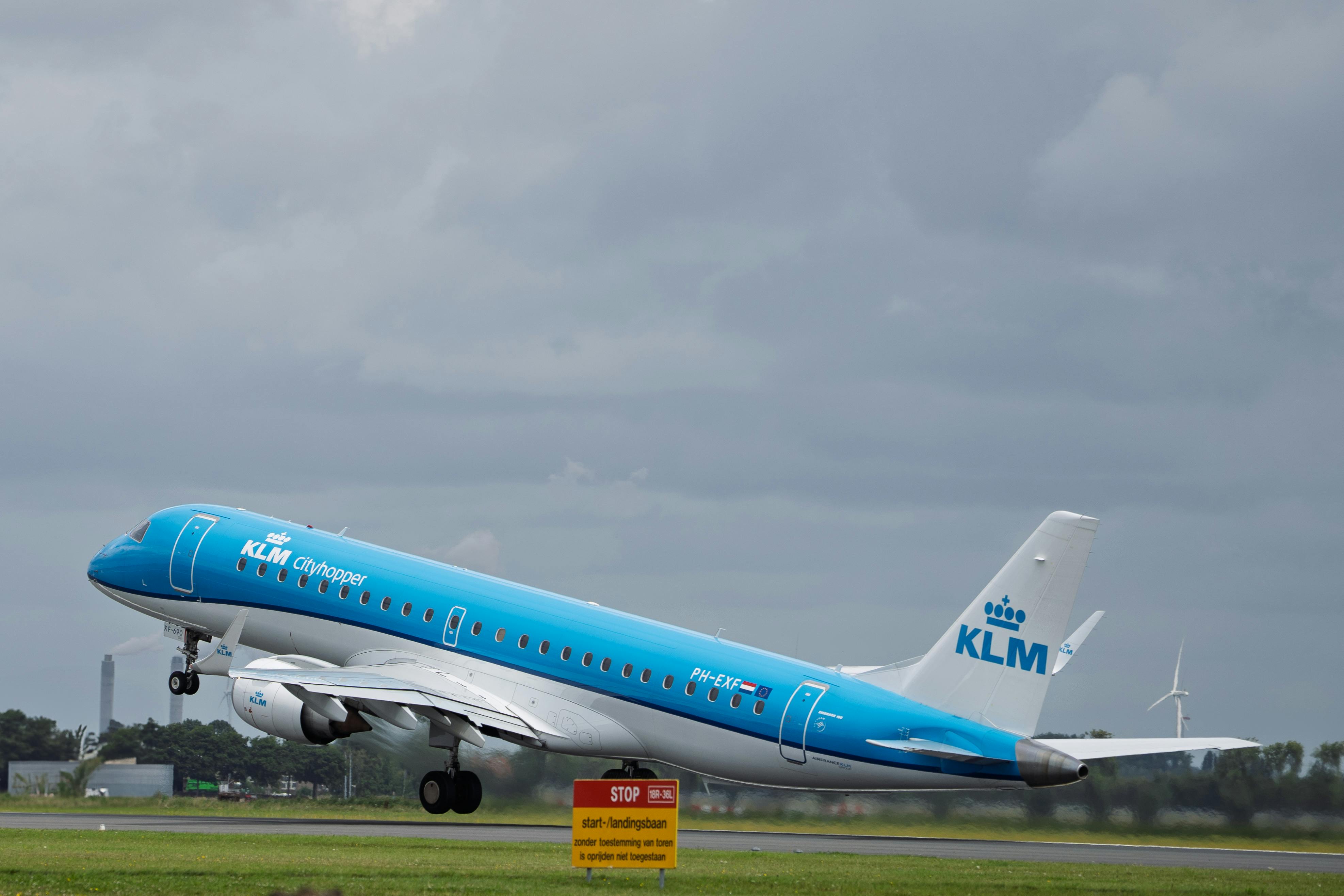 KLM 이코노미 클래스 좌석